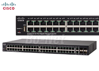 Layer 3 48 Port Cisco Gigabit Switch 2 SFP Port With MGBLH1 SFP Transceiver