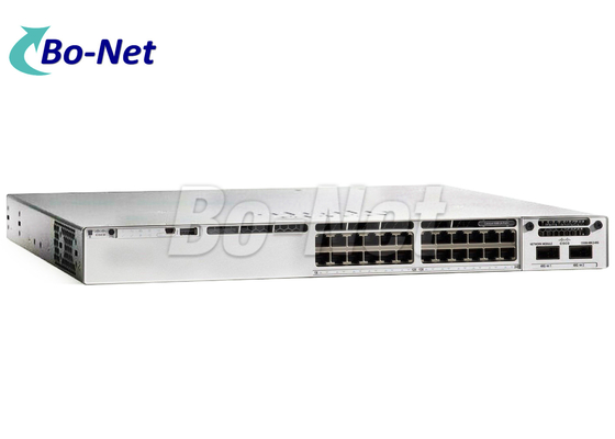Cisco C9300-24S-A Network Switch 9300 24-port modular uplinks 1G SFP, Cisco Gigabit Switch Network Advantage